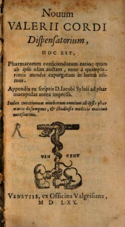 Novus Dispensatorium
