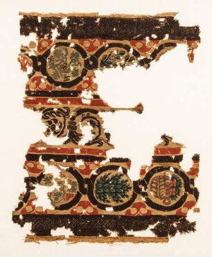 Fragment eines Behanges oder einer Decke