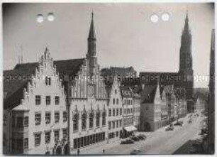 Landshut, Altstadt mit Burg Trausnitz