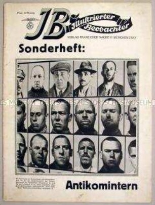 Sondernummer des "Illustrierten Beobachter" zum Anti-Komintern-Pakt