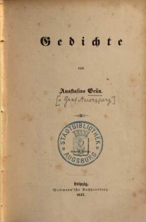 Gedichte