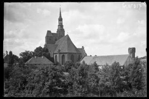 Tangermünde. Blick zur Stephanskirche