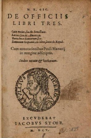 De officiis, Cato maior ...