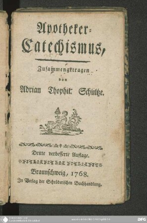 Apotheker-Catechismus