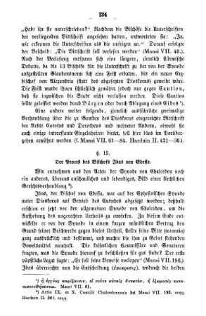 §. 15. Der Proceß des Bischofs Ibas von Edessa.