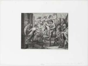 Der triumphale Einzug Konstantins in Rom
