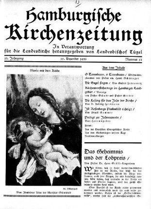 Das Geheimnis und der Lobpreis