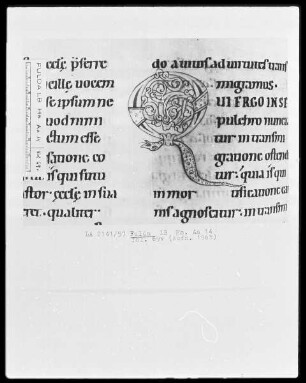 Lectionarium Matutinale — Initiale Q, Folio 69verso