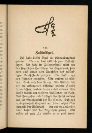 139-142, XII. Zukünftiges