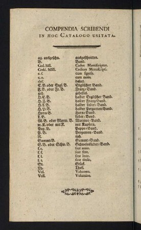 XII, Compendia Scribendi