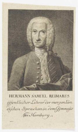 Bildnis des Hermann Samuel Reimarus