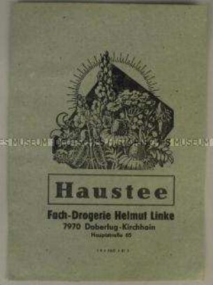 Tüte für Haustee