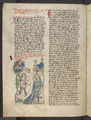 Verkündigung der Geburt Christi an Maria (Kapitel 7)