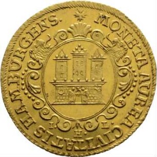 Münze, Dukat, 1730