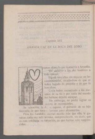 Capítulo XIX - Amanda cae en la boca del lobo