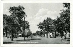 Lauchhammer. Hauptstraße