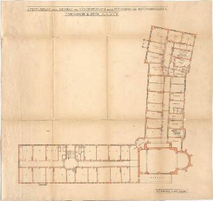Seidl, Gabriel von; München, Öttingen- / Reitmorstr.; Vinzentinum - Grundriss 3. OG