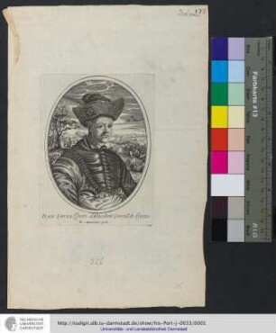 Iean Lovys Comte d'Abisolani General de Croates