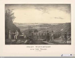 Stadt Winnenden mit dem Schlosse Winnenthal : von der Mittagseite