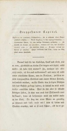 Dreyzehntes Capitel