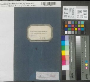 Listertalsperre Nutzungsberechnung 1906/09 Regierung Arnsberg