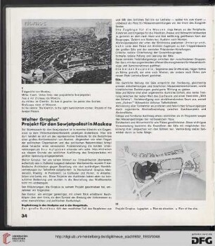 6: Walter Gropius' Projekt für den Sowjetpalast in Moskau
