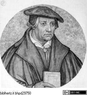 Portraitmedaillons von Reformatoren und Fürsten, Johann Bugenhagen