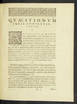 Quaestionum Iuris controversarum