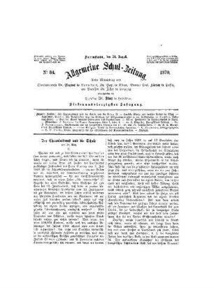 Der Chauvinismus und die Schule