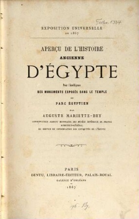 Exposition universelle de 1867
