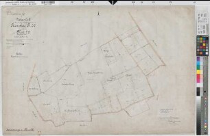 Schöppingen (Schöppingen), Zusammenlegung Ramsberg, Bl. 3 Urkarte II Flur 28
