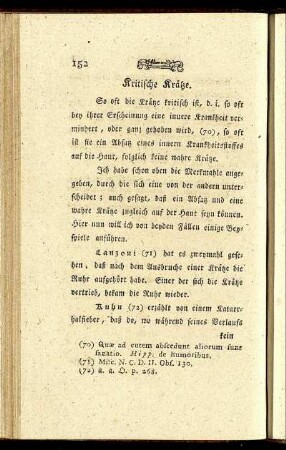 Kritische Krätze.