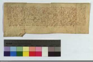 Der Edelknecht Gumpert v. Seelheim genannt Hobeherr verkauft dem deutschen Hause zu Marburg Güter zu Heskem und, in Gemeinschaft mit seinem Bruder...
