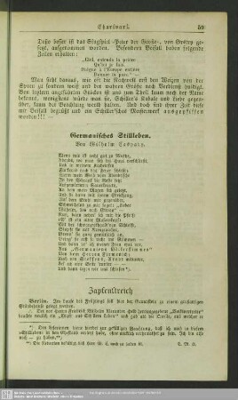 Germanisches Stillleben