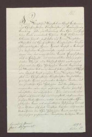 Revers der braunschweig-lüneburgischen Regierung gegenüber der kurpfälzischen wegen Aufhebung der Abzugsgelder.