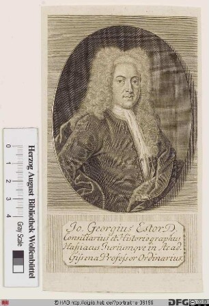Bildnis Johann Georg Estor