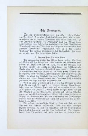 Die Germanen