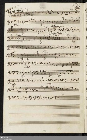 1419. Aria: Cara voce del mio bene / Anonymus