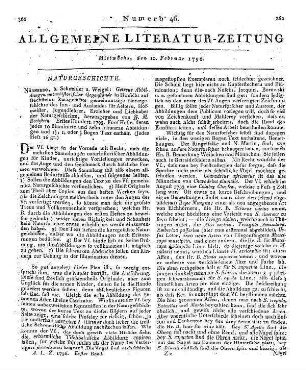 Spiegel menschlicher Handlungen und Schicksale in kleinen und angenehmen Erzählungen. Leipzig: Solbrig 1794