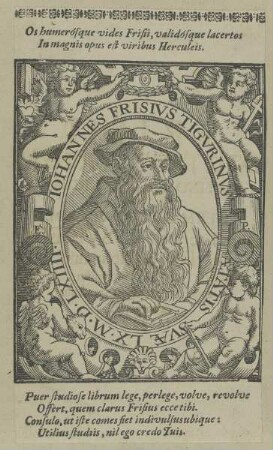 Bildnis des Iohannes Frisius