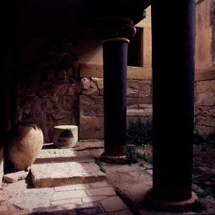 Palast von Knossos. Sog. Megaron der Königin