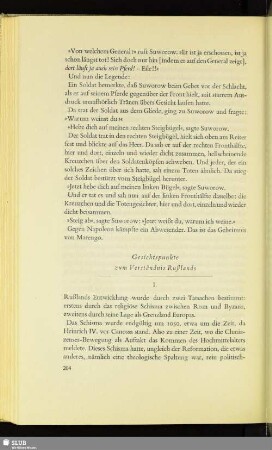 Gesichtspunkte zum Verständnis Rußlands