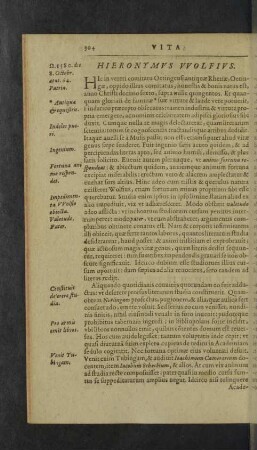 Hieronymus Wolfius.
