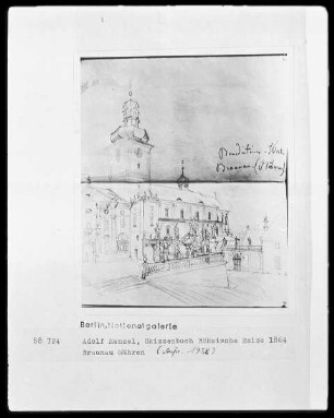 Skizzenblatt Römische Reise