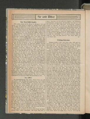 Stichtag=Gedanken.