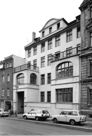 Görlitz, Bautzener Straße 38. Gemeindehaus der Lutherkirche (um 1910). Straßenansicht