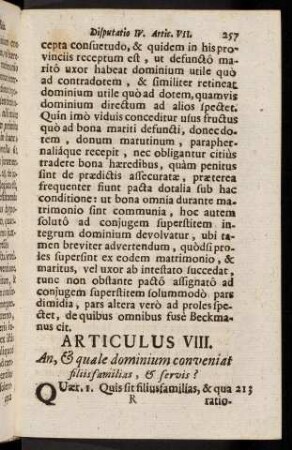 257-273, VIII.