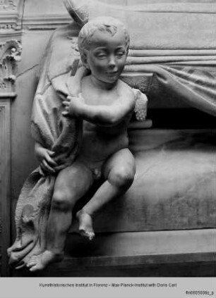 Grabmal der Maria von Aragon : Sarkophag mit Gisant der Maria von Aragon