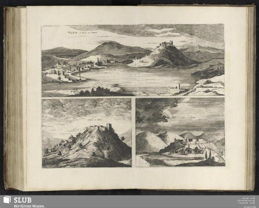 Veue de Ruines en Dalmatie