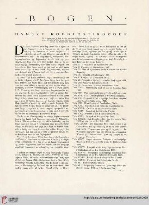 1: Danske Kobberstikbøger, [1]